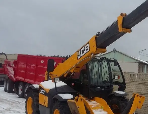 Телескопический погрузчик JCB 533-105 2008 года - фото № 1