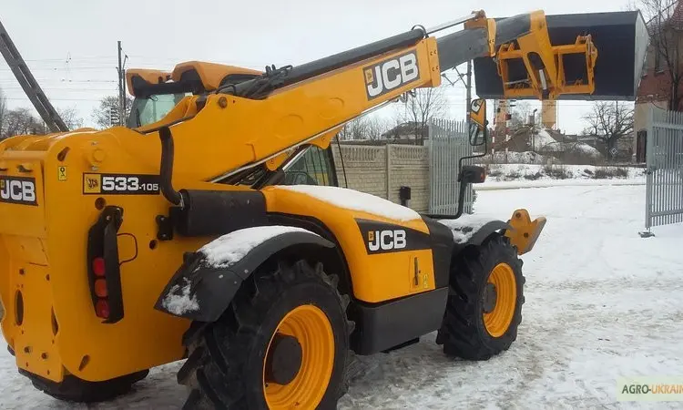 Телескопический погрузчик JCB 533-105 2008 года - фото № 2