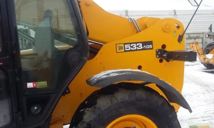 Телескопический погрузчик JCB 533-105 2008 года - фото № 3