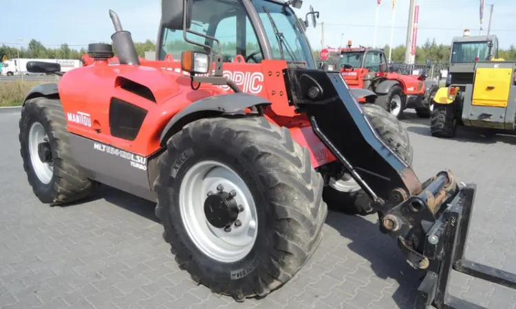 Телескопический погрузчик Manitou MLT 634 LSU Turbo 2007 года - фото № 1