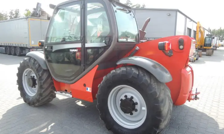 Телескопический погрузчик Manitou MLT 634 LSU Turbo 2007 года - фото № 4