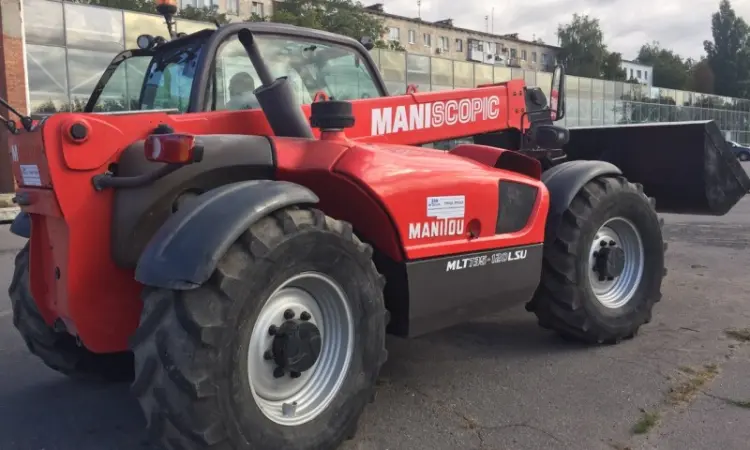 Телескопический погрузчик MANITOU MLT 735-120 LSU 2008 года - фото № 1