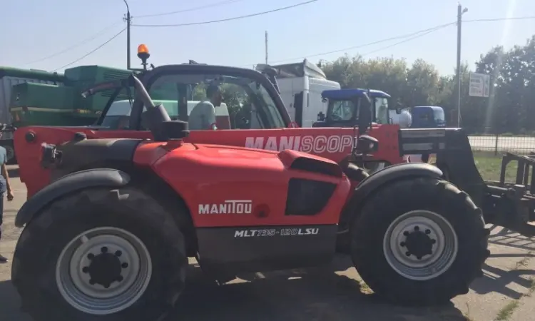 Телескопический погрузчик MANITOU MLT 735-120 LSU 2008 года - фото № 4