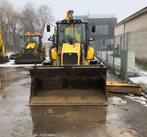 Экскаватор погрузчик New Holland 110B-4PT 2007 года - фото № 1
