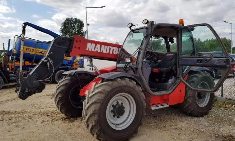 Телескопический – погрузчик Manitou MLT731 LSU Turbo 2007 года - фото № 1