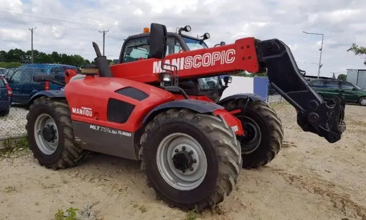 Телескопический – погрузчик Manitou MLT731 LSU Turbo 2007 года - фото № 2