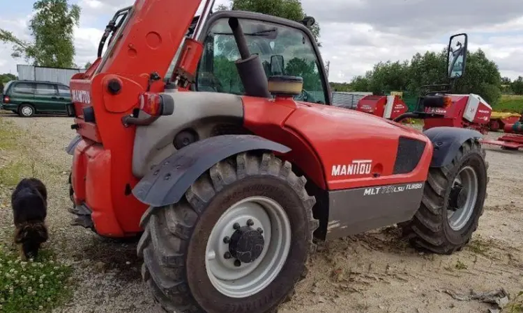 Телескопический – погрузчик Manitou MLT731 LSU Turbo 2007 года - фото № 3