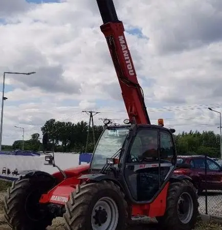 Телескопический – погрузчик Manitou MLT731 LSU Turbo 2007 года - фото № 4
