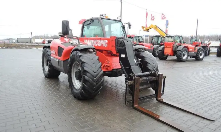 Телескопический погрузчик Manitou MLT 735-120 LSU 2011 года - фото № 2