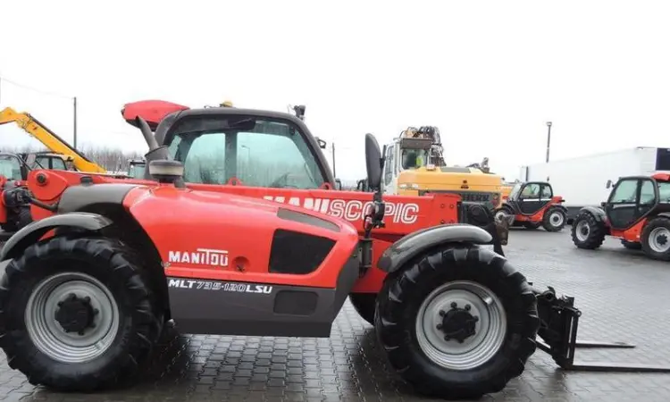 Телескопический погрузчик Manitou MLT 735-120 LSU 2011 года - фото № 5