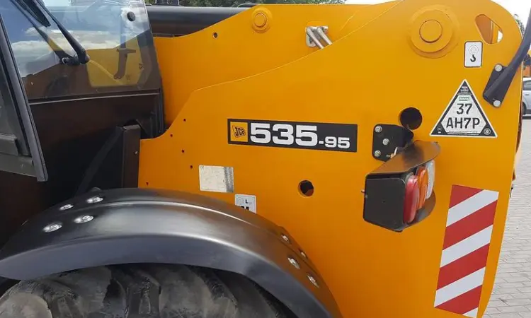 Телескопический погрузчик JCB 535 – 95 2013 года - фото № 4