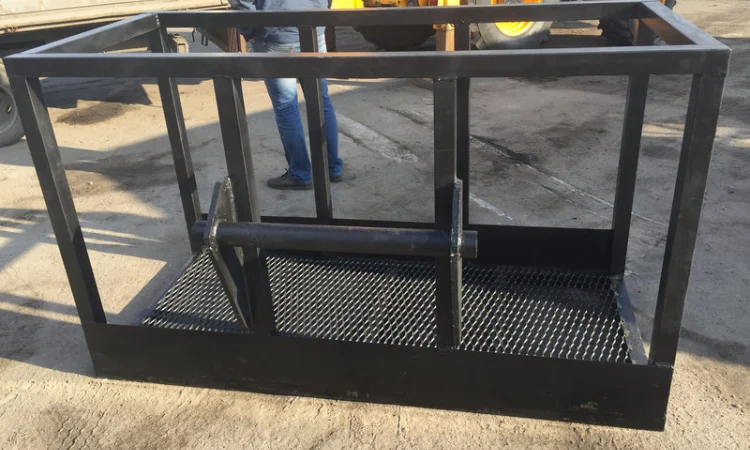 Монтажная люлька (рабочая платформа) для телескопического погрузчика - фото № 6