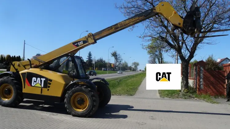 Телескопический погрузчик CAT TH 407 2008 года - фото № 4