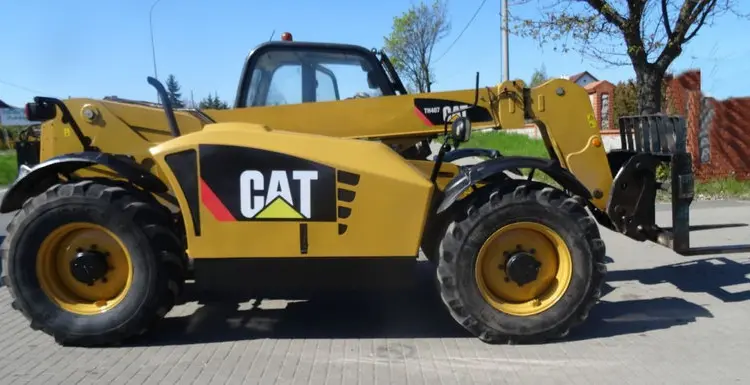 Телескопический погрузчик CAT TH 407 2008 года - фото № 5