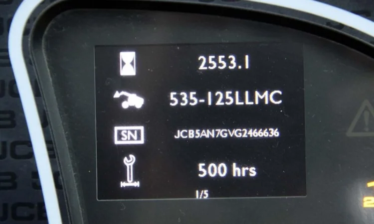 Телескопический погрузчик JCB 535-125 Hi Viz 2016 года - фото № 6