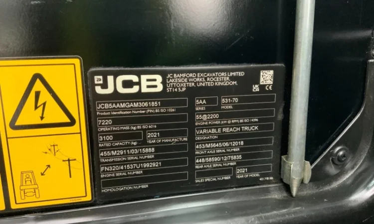 JCB 531-70. 2021 рік - фото № 4