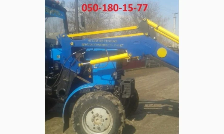 Быстросъёмный фронтальный погрузчик кун на трактор МТЗ, ЮМЗ - фото № 11