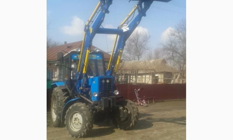Быстросъёмный фронтальный погрузчик кун на трактор МТЗ, ЮМЗ - фото № 3