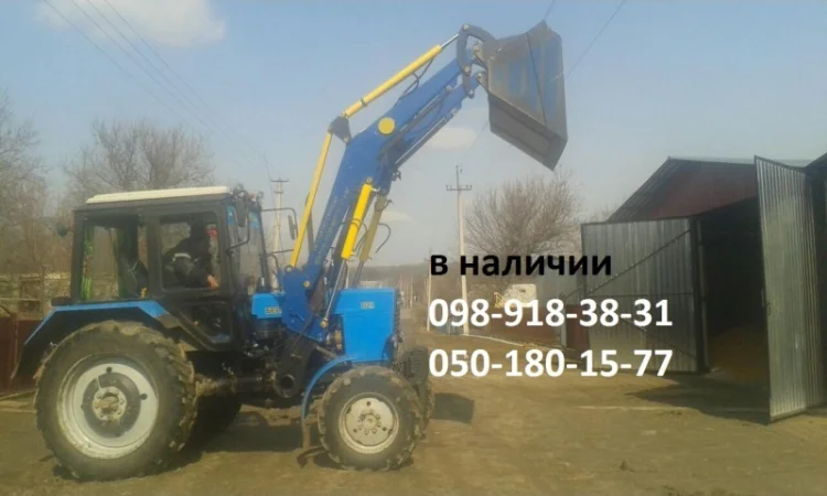 Быстросъёмный фронтальный погрузчик кун на трактор МТЗ, ЮМЗ - фото № 5