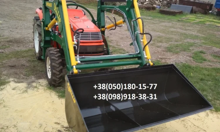 Погрузчик на мини трактор Kubota saturn X 24 - фото № 1