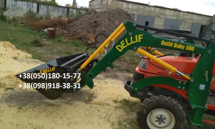 Погрузчик на мини трактор Kubota saturn X 24 - фото № 9