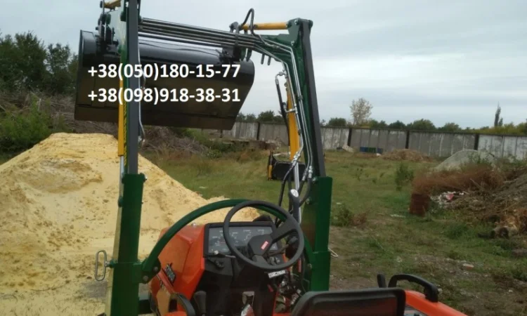 Погрузчик на мини трактор Kubota saturn X 24 - фото № 10