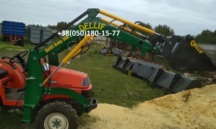 Погрузчик на мини трактор Kubota saturn X 24 - фото № 11