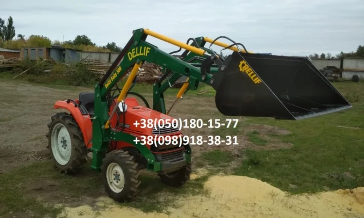 Погрузчик на мини трактор Kubota saturn X 24 - фото № 2