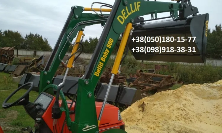 Погрузчик на мини трактор Kubota saturn X 24 - фото № 3