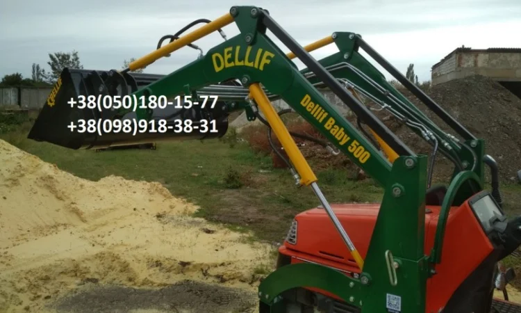 Погрузчик на мини трактор Kubota saturn X 24 - фото № 4