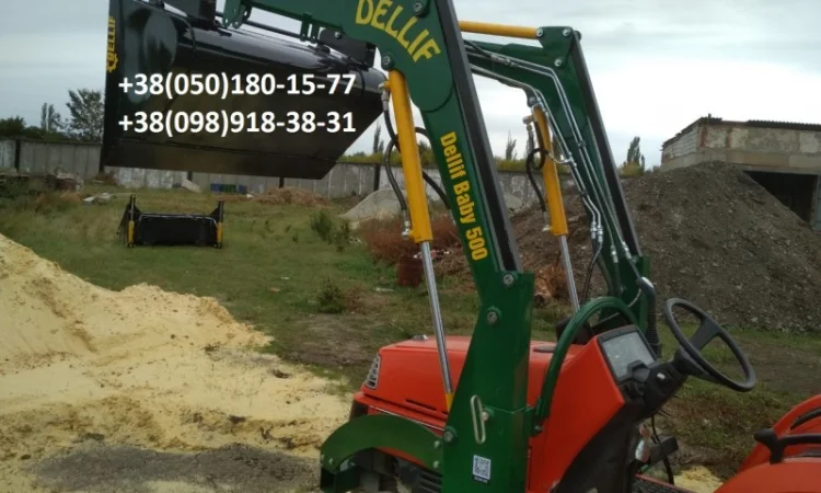 Погрузчик на мини трактор Kubota saturn X 24 - фото № 6