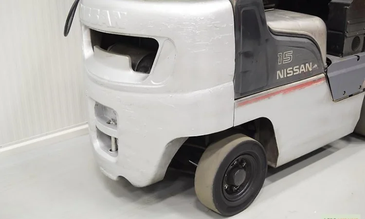 Продам вилочный газовый погрузчик 1,  5т. Nissan L01A15W - фото № 7