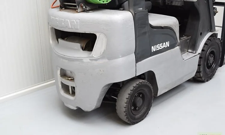 Продам вилочный газовый погрузчик 1,  5т. Nissan PL01A15D - фото № 6