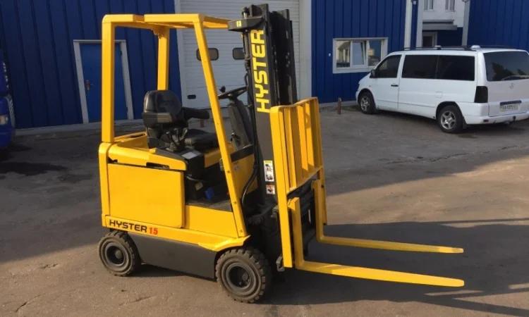 Вилочный електро погрузчик Hyster E1.50XM - фото № 1