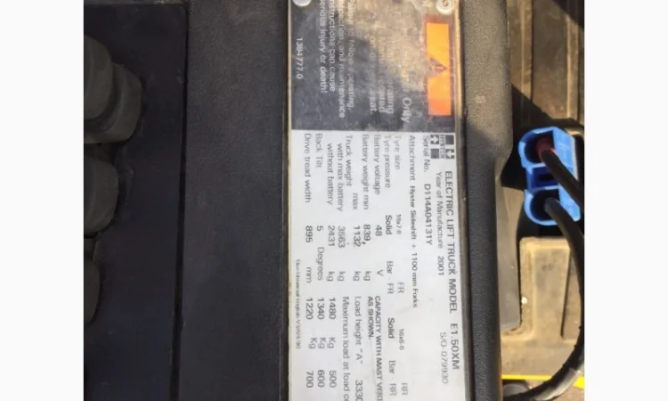 Вилочный електро погрузчик Hyster E1.50XM - фото № 7