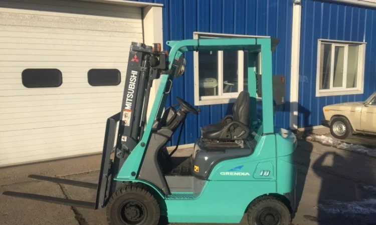 Вилочный погрузчик Mitsubishi KFGE10D - фото № 1