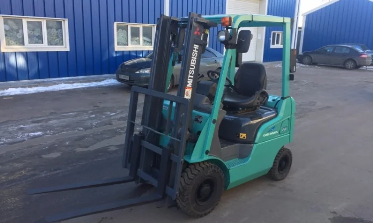 Вилочный погрузчик Mitsubishi KFGE10D - фото № 9