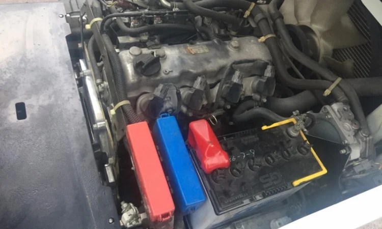 Вилочный погрузчик Nissan EBT-P1F1 - фото № 11