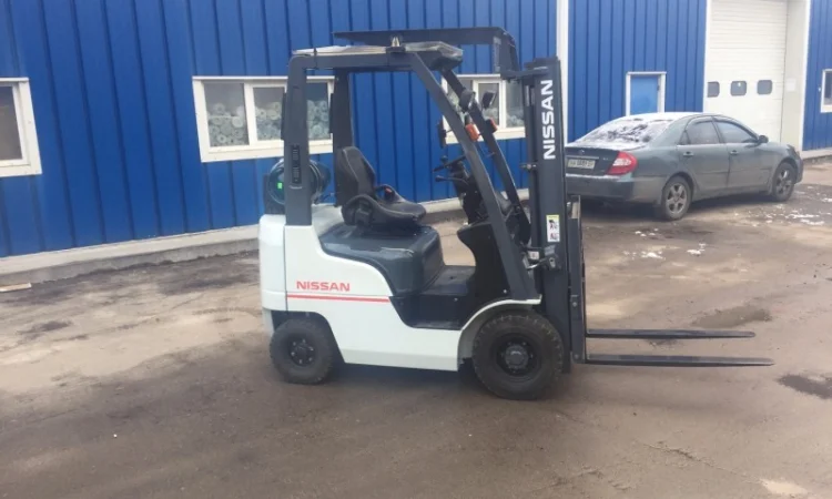Вилочный погрузчик Nissan EBT-P1F1 - фото № 2