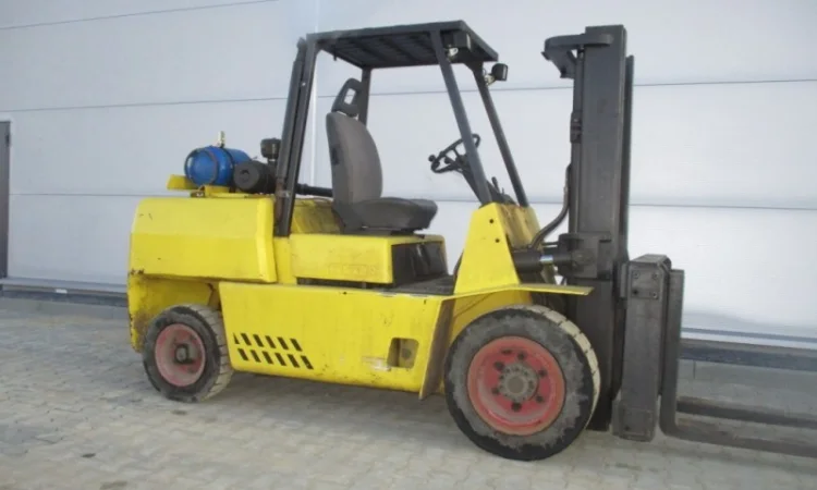 Вилочный газовый погрузчик Hyster 5 тонн - фото № 1