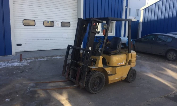 Вилочный газовый погрузчик Mitsubishi FG20 - фото № 1