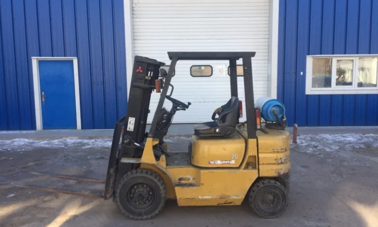 Вилочный газовый погрузчик Mitsubishi FG20 - фото № 2