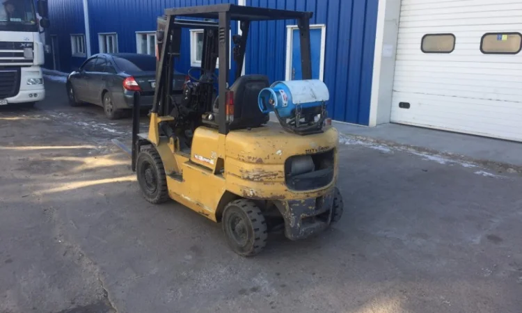 Вилочный газовый погрузчик Mitsubishi FG20 - фото № 3