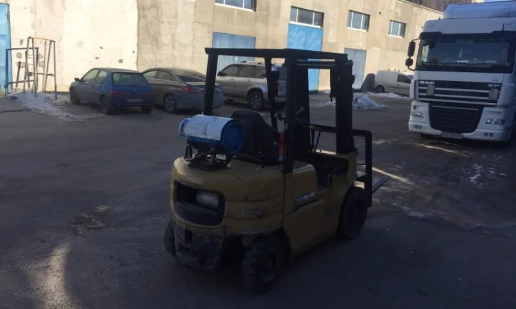 Вилочный газовый погрузчик Mitsubishi FG20 - фото № 4