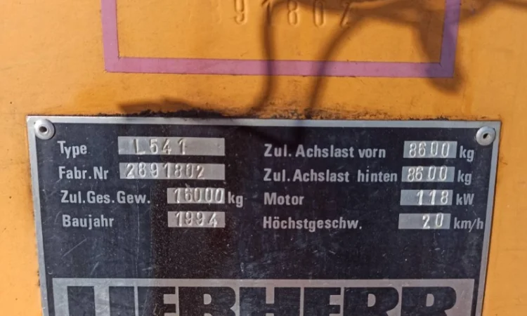 Продамо навантажувач LIBHERR L541 - фото № 10