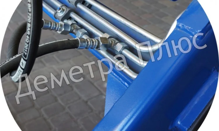 Погрузчик фронтальный КУН (гидравлические трубки) - фото № 4