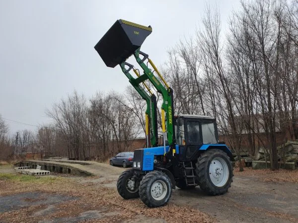 Фронтальный навантажувач МТЗ ЮМЗ Т-40 КУН 1500 з джойстиком Фронтальный погрузчик - фото № 1