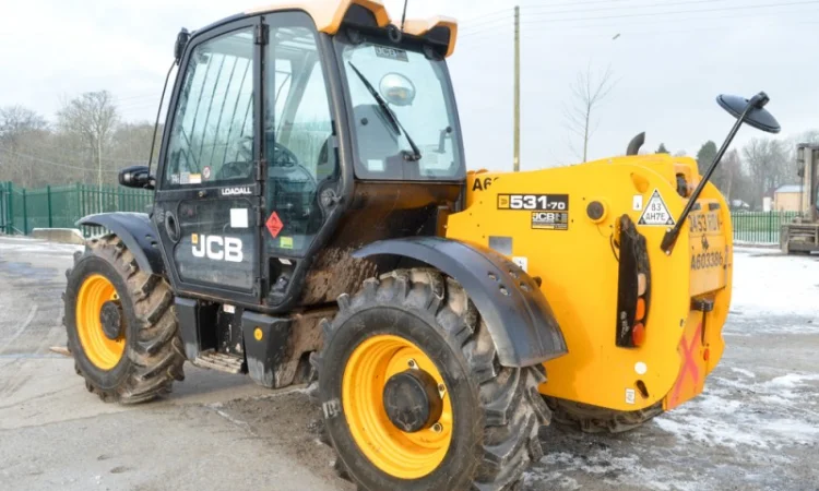 Телескопический погрузчик JCB 531-70 2013г.в - фото № 2