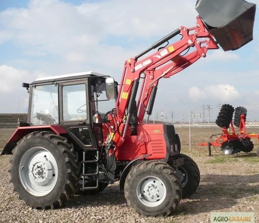 Фронтальный погрузчик на МТЗ - польский КУН MEtal-Tech - фото № 1