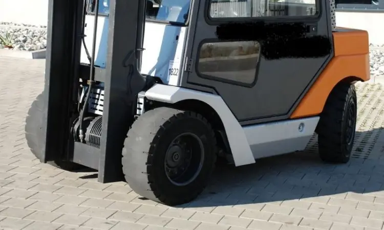 Дизельный погрузчик, кара погрузчик Still R 70-45, 2013 г., позиционер, 4.5 тонн - фото № 9